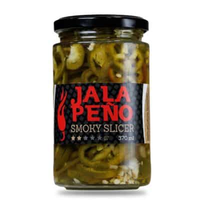Kiseljenje feferona i chili papričica 24 Jalapeno Smoky Slicer ukiseljene dimljene papričice 370ml